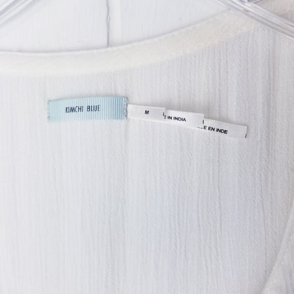 Kimchi Blue Cold Shoulder Beaded Dress Size Medium - Picture 12 of 14